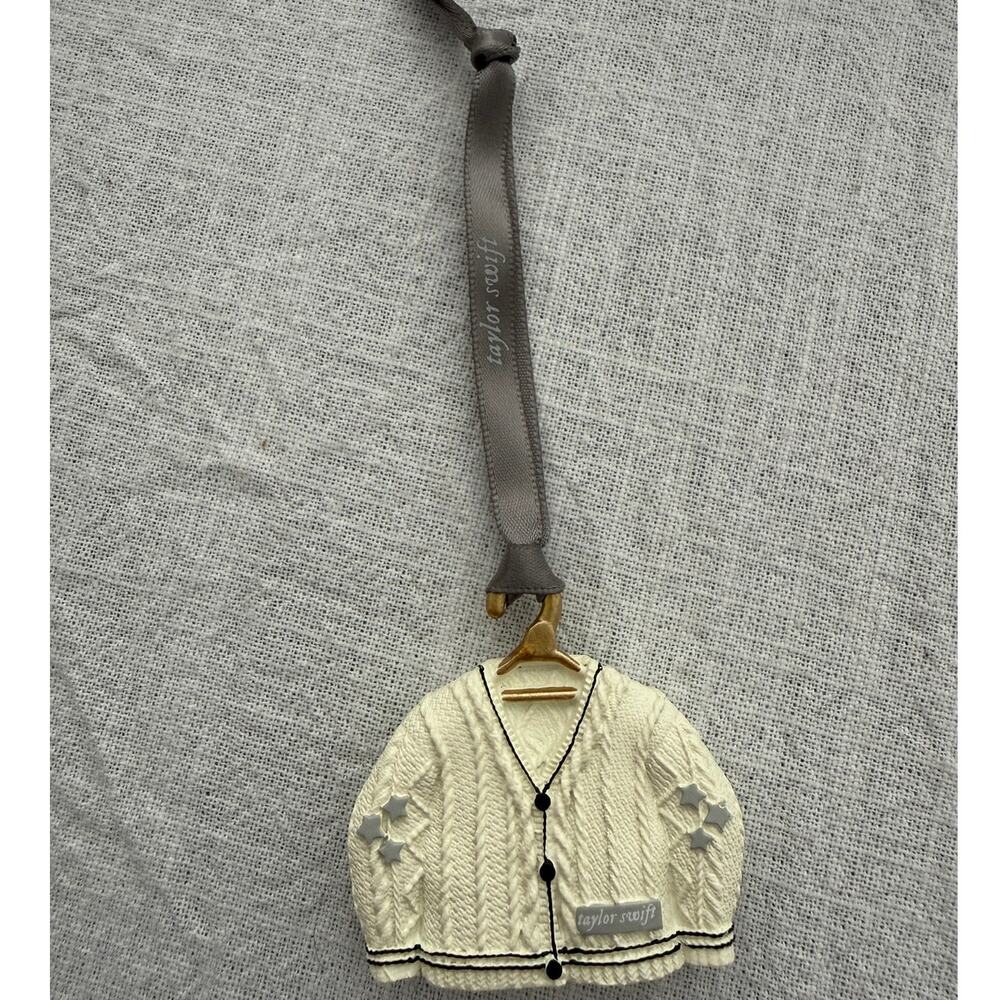Taylor Swift | MINI Cream Folklore Holiday Cardigan Christmas Tree Ornament